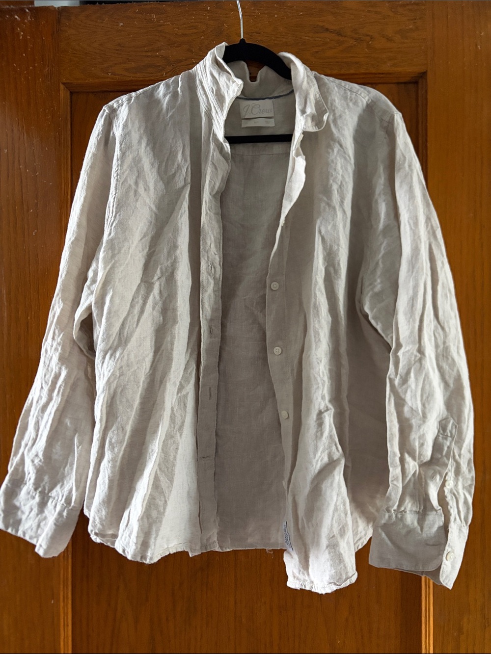 Baird McNutt J Crew Irish Linen Button Down